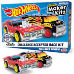 Hot Wheels by Bladez Toyz Pull Back Racer Kit Set - Street Racers Twin Pack with Roger Dodger Car & Super Van - Hot Wheels Maker Kitz - Easy-to-Build Eco-Friendly Fun & STEM Learning for Kids