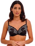 Wacoal Lace Perfection Bra Underwired Beautiful Lace Bras 135002 Black/Ivory