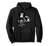 Three Wise Monkeys Hear See Speak headphones gas mask mask Pullover Hoodie