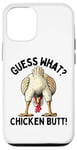 Coque pour iPhone 14 Guess what chicken butt