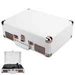 100‑240V BT 5.0 Vinyl Record Player Suitcase Turntable Player 33/45/78 RPM(UK