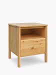 John Lewis Spindle 1 Drawer Bedside Table