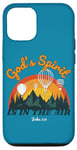 iPhone 12/12 Pro Christian Baptism, Bible Verse John 3:8 God’s Spirit Retro Case