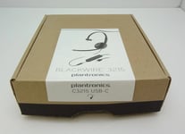 PLANTRONICS Blackwire C3215 Mono USB-C Headset with 3.5mm Plug 209750-22 NEW BOX