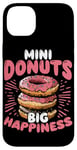 Coque pour iPhone 14 Plus Mini beignets, Big Happiness Mini Donuts