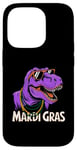 Coque pour iPhone 14 Pro Mardi Grawr Costume de dinosaure T-Rex pour enfant