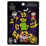 Loungefly - The Nightmare Before Christmas 30th Enamel Pin Set - The Nightmare Before Christmas Pin En Émail - Exclusivité Amazon - Broche Fantaisie Mignonne À Collectionner - Pour Les Sacs À Dos