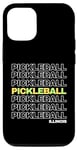 Coque pour iPhone 15 Pro Pickleball Illinois Pickleball Retro Paddle Pickleball