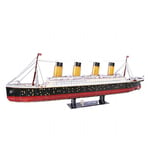 3D Puzzle Titanic med LED Pusle Spil 205218