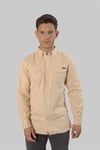 Long Sleeve Shirt with Two Patch Pockets Semi Formal Wear