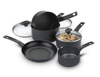 Prestige Aluminium Cookware Set Non Stick Durable Dishwasher Safe - 5 Piece