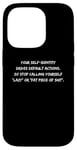 iPhone 14 Pro Positive Messages for Teens Personal Trainers Gym Case