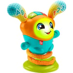 Fisher-Price Mon Petit DJ | Petit Robot Jouet sur Ressort 4 en 1 | Jouet Interactif Bébé 9 Mois à 36 Mois | Jouet Educatif Musical et Lumineux Pour Apprendre En S'amusant, Version: Allemande, HJP94