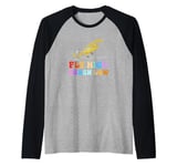 Retro Alphabet RC Plane Fly High Crash Low RC Plane Lovers Raglan Baseball Tee