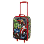 Marvel Marvel Valise À roulettes Soft 3D Unisex Kids Valise à roulettes Soft 3D Invencible, Multicolore Avengers, Taille Unique