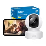 Tapo Wifi Camera, Indoor Camera For Security, 2K 3MP Pet Camera, Wireless Or LAN Port Connect, Baby Monitor, Smart Motion Detection & Tracking, Night Vision, Works With Alexa & Google Home C212