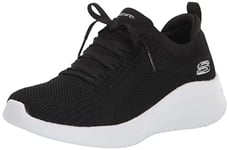 Skechers Femme Grand Plan Basket, Noir et Blanc, 38.5 EU