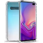 Samsung S10 Stöttåligt Skal med Förstärkta Hörn (SM-G973F) Transparent