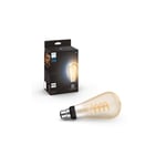 Ampoule connectée Philips Hue White Ambiance B22 Filament Edison 7W Transparent - Neuf