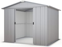 Yardmaster Metal Garden Shed - 8 x 7ft