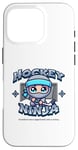 Coque pour iPhone 16 Pro Joueur ninja de hockey sur glace