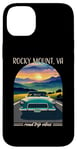 iPhone 14 Plus Rocky Mount Virginia Retro Highway Nostalgic Car Design Case