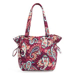 Vera Bradley Sac à Main Glenna Femme, Paisley Jamboree – Coton recyclé, Taille Unique