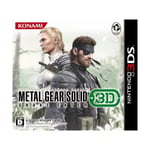 Metal Gear Solid Snake eater 3D-3DS Free Shipping with Tracking# New from Ja FS