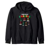 7 Principles Of Kwanzaa - African American Heritage Festival Zip Hoodie