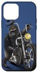 iPhone 12 mini Gorilla Riding Chopper Motorcycle Case