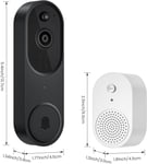 Guggre 1080p Wireless Video Doorbell  Indoor Ring Chime Enhanced Security Cloud