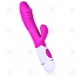 HTBE® Simulering av kvinnlig massagestav G-punkt vibrator vibrator kvinnlig silikon onani enhet leksaker se