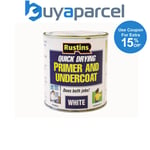 Rustins WHPU500 Quick Dry Primer & Undercoat White 500ml RUSQDWPUC500