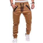 Casual Pants Men Trousers,Hip Hop Joggers Sweatpants Pants Cargo Pants Streetwear Men Trousers Casual Fashions Military Pants Large Size Trousers For Men Sweat Pants Bottoms,Khaki,Xxl70,80 (Kg)