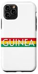 iPhone 11 Pro GUINEA FLAG SPORTS SOCCER FOOTBALL ATHLETIC TEAM JERSEY Case