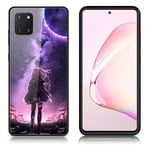 Samsung Fantasy Galaxy Note 10 Lite kuoret - Kauneusmalli Violetti