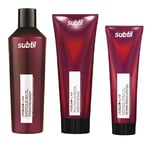 Subtil Color Lab Care - Frizz Cream Shampoo 300 ml + Subtil Color Lab Care - Frizz Cream Mask/Conditioner 200 ml + Subtil Color Lab Care - Frizz Thermo Cream 100 ml