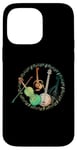 Coque pour iPhone 14 Pro Max Guitares Banjos Fiddle Mandoline Instrument de musique coloré