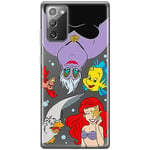 ERT GROUP mobile phone case for Samsung GALAXY NOTE 20 original and officially Licensed Disney pattern Ariel 008 optimally adapted to the shape of the mobile phone, partially transparent