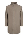 JACK & JONES Jprblawilson Wool Coat Sn Manteau, Grège, XL Homme