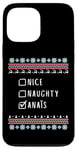 Coque pour iPhone 13 Pro Max Gentile Coquine Noël Anaïs Pull Moche