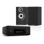 Denon RCD-N12DAB + BW 607 S3 Stereoanläggning till TV - 3 års medlemsgaranti på HiFi