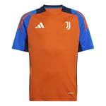 Juventus Tränings T-Shirt Tiro 24 - Orange/Blå Barn - adidas, storlek 152 cm