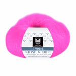 Dale Garn Tynn Kidsilk Erle Neonrosa 4046  25g