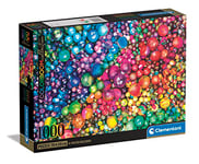 Clementoni - 39780 - Colorboom Puzzle Marbles - 1000 Pièces - Puzzle Adulte, Divertissement pour Adultes - Fabriqué en Italie