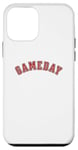 Coque pour iPhone 12 mini Gameday Design de texte simple et minimaliste