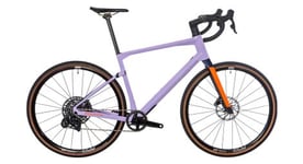 velo de gravel bmc urs 01 four sram rival etap axs gx eagle 12v 700 mm violet orange