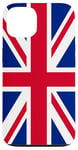 Coque pour iPhone 13 Union Jack, drapeau britannique, drapeau anglais