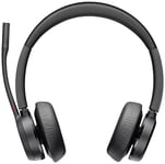 HP Poly Voyager 4320 MS Teams headset USB-A kabel med oplade-stander