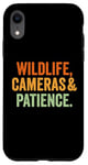 iPhone XR Wildlife Cameras and Patience Nature Photography Lovers Case